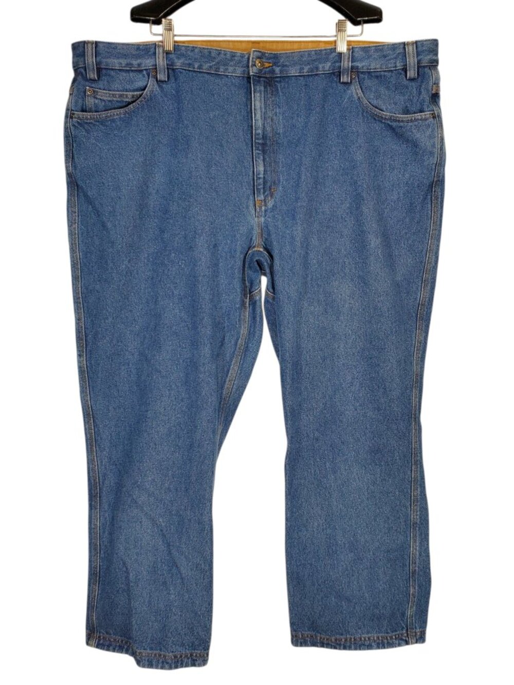 Duluth Ballroom Relaxed Fit Jeans Men's 48x30 Denim Blue Cotton Rugged Classic
